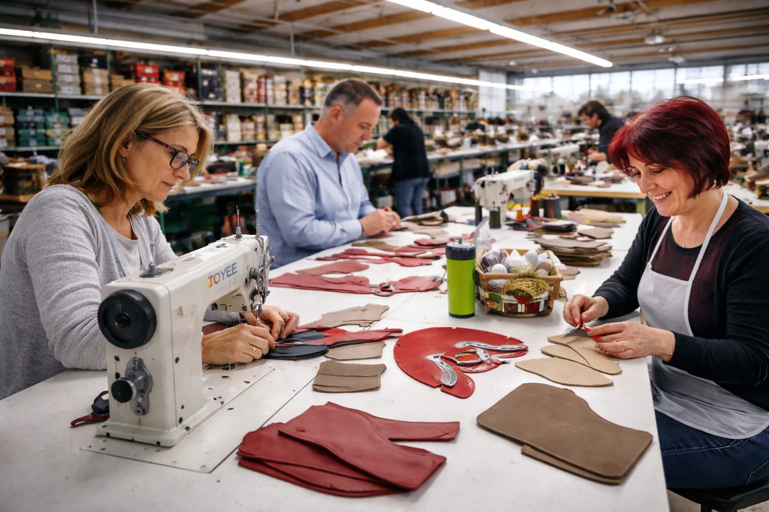 Schuhproduktion bei Stuppy